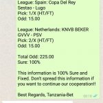 Soccer Fixed Tips Today