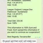 Today Betting Match Fixed