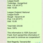 TANZANIA FOOTBALL FIXED MATCHES