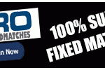 pro soccer fixed matches