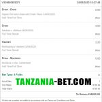 tanzania soccer fixed game 1×2