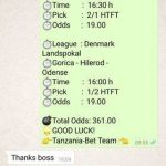 sure games with big odds